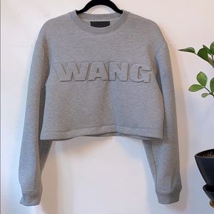 ALEXANDER WANG x H&M cropped sweatshirt